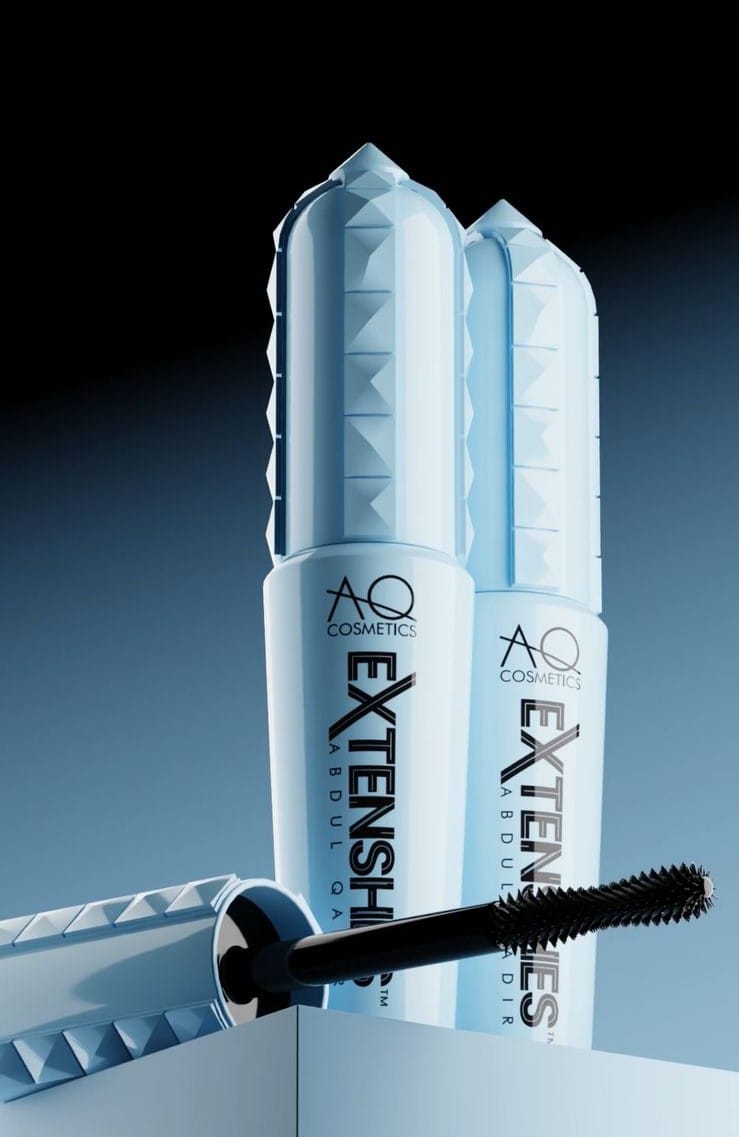 AQ Cosmetics Extenshes – Water Repellent Mascara, Pair of 2 - Image 2